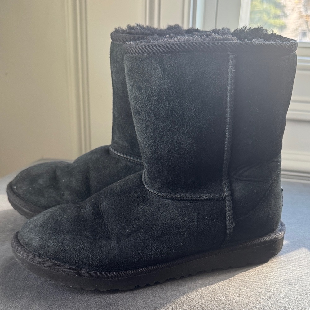 UGG Black Shearling Boots